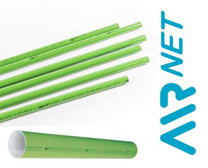 Труба AIRnet. Алюминиевая труба AIRnet (зеленая) для инертных газов 2811106105.