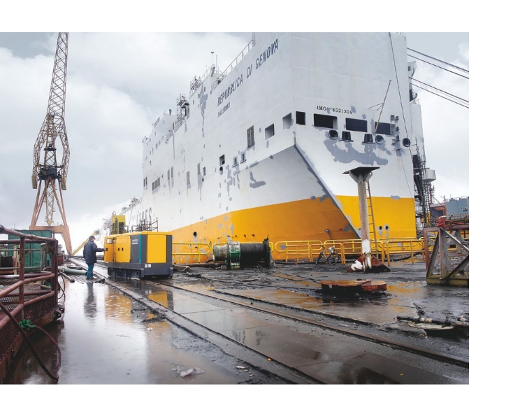 Линейка морских компрессоров Atlas Copco Линейка морских компрессоров Atlas Copco