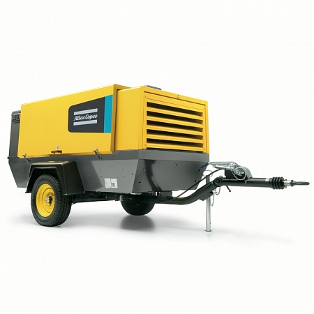 Компрессор Atlas Copco XAS 186. Дизельный, передвижной, компрессор Atlas Copco XAS 186 на шасси.