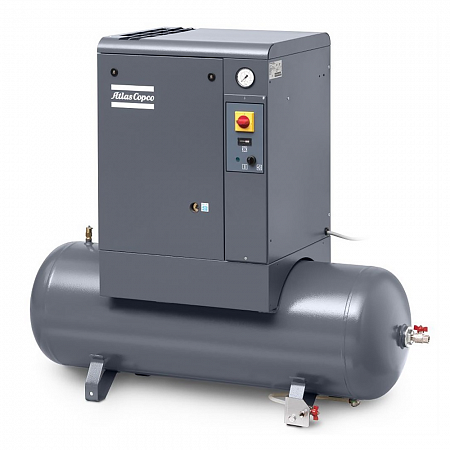 Atlas Copco GX5 10FF Винтовой, маслосмазываемый компрессор с воздушным охлаждением Atlas Copco GX5 10FF