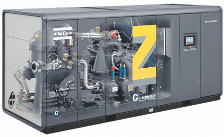 Atlas Copco ZR 315 - 10. Высокотехнологичный, безмасляный, воздушный промышленный компрессор Atlas Copco ZR 315 - 10.