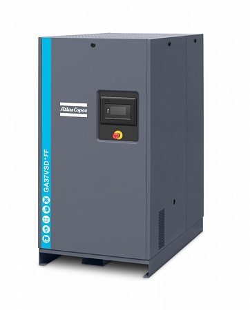 Atlas Copco компрессор GA37 VSD+ FF Atlas Copco компрессор GA37 VSD+ FF, винтовой, электрический, воздушный, маслозаполненный.