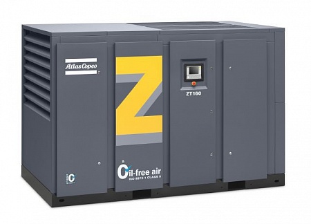 Atlas Copco ZT 160 VSD - 8.6 FF. Компрессор Atlas Copco ZT 160 VSD - 8.6 FF с воздушным охлаждением.